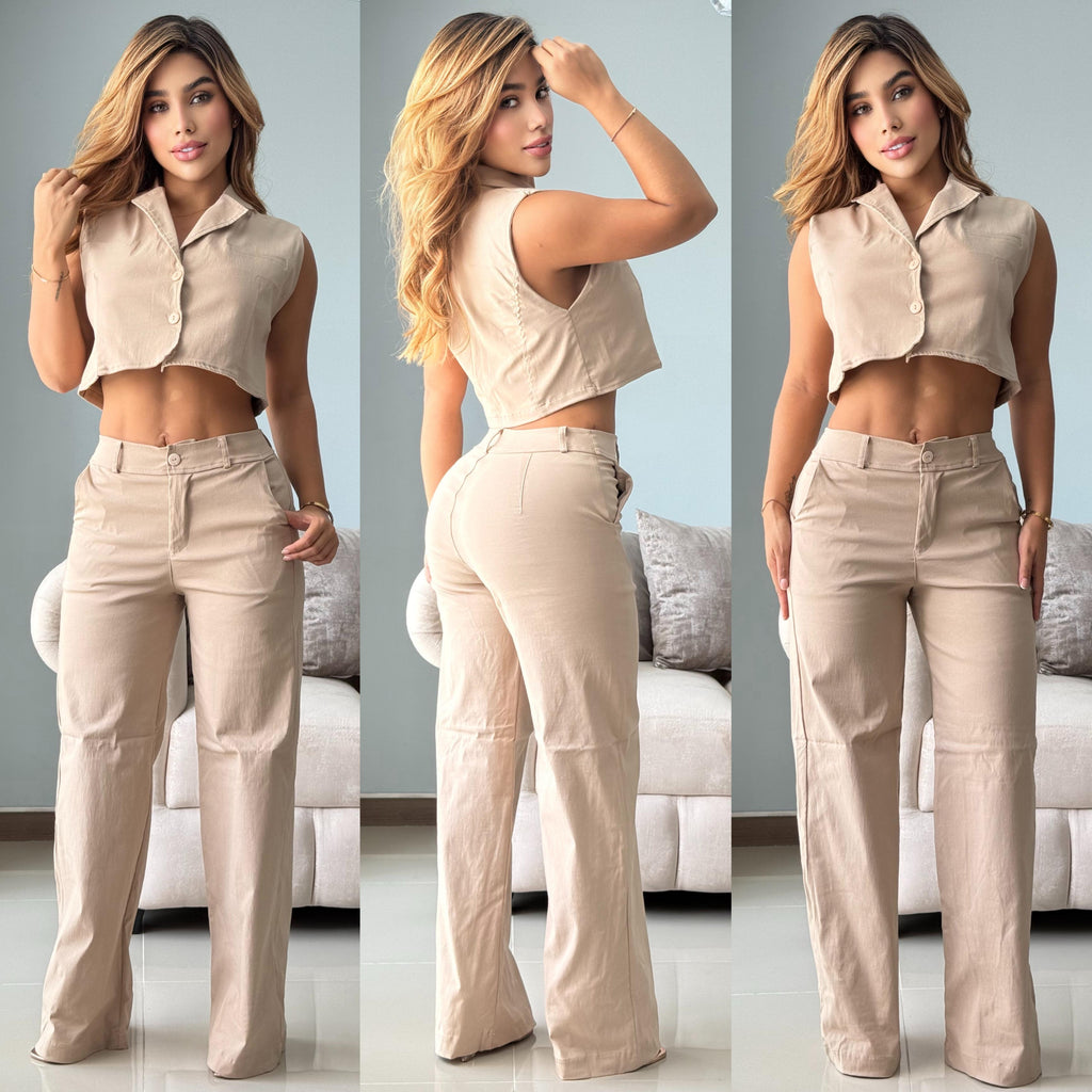 PANTALON PALAZZO LUCIA